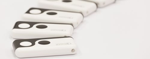 Click Here To Enlarge This Photo Of SYNUS, the new remote control with BI-CODE technology by ROGER TECHNOLOGY was born